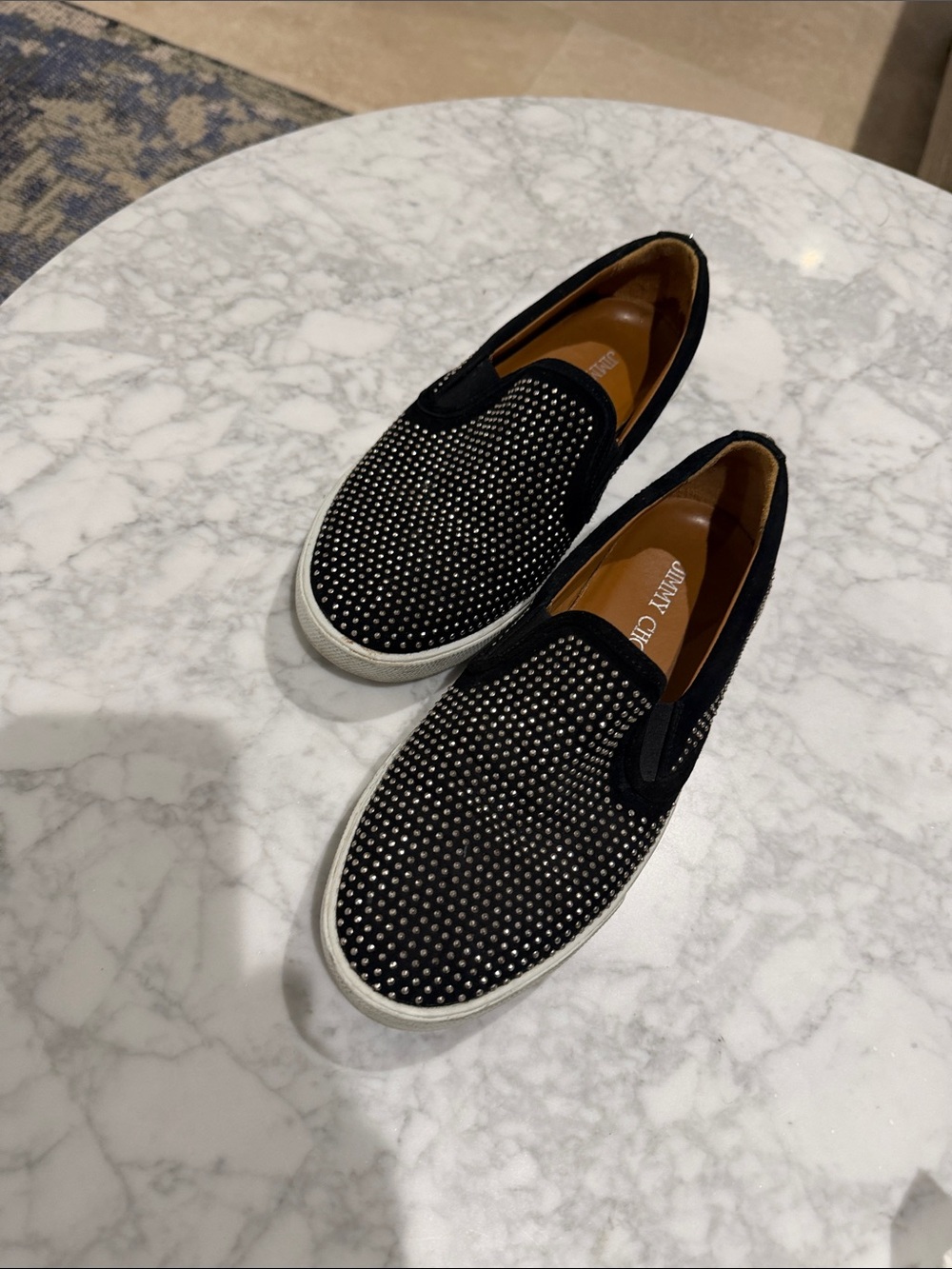 Jimmy Choo Slip On Sneaker. 37